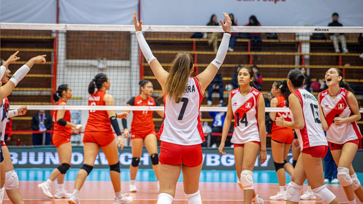 En un partidazo, Perú venció 3-1 a Filipinas y clasificó a los octavos de final del Mundial de Vóley Sub 17