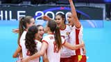 España hizo historia: derrotó 3-2 a Brasil en Santiago por la fecha 4 del Mundial de Vóley Sub 17