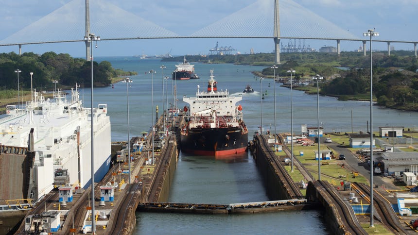 La escasez de agua ha obligado a la Autoridad del Canal de Panamá a implementar restricciones sobre el calado de las embarcaciones.