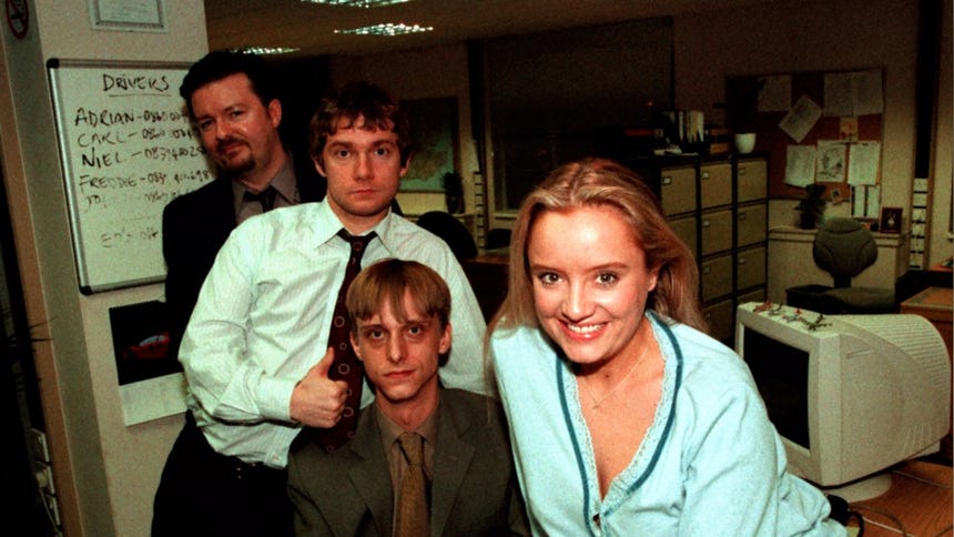 Lucy Davis se hizo conocida por la versión inglesa de la serie The Office.