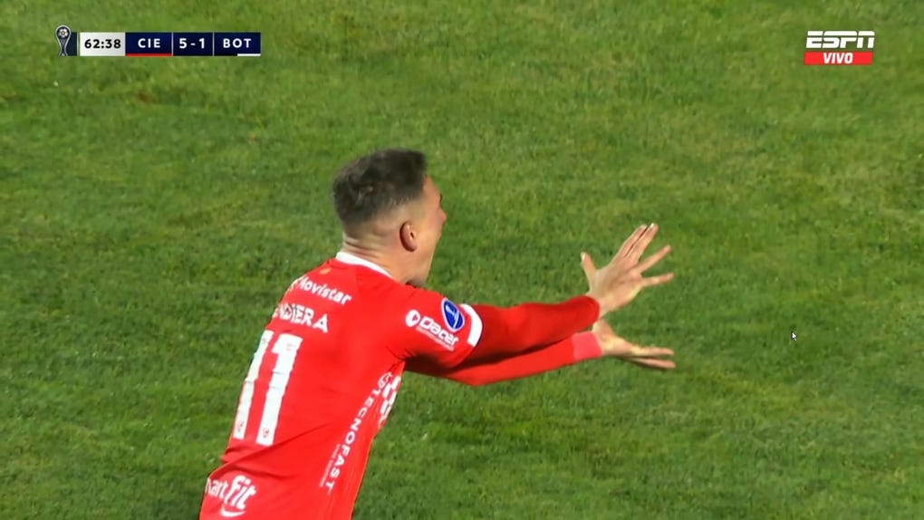 Así fue el quinto gol de Cienciano de Cusco.