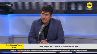 Jair Manrique denunció que deficiencias logísticas en el Congreso 