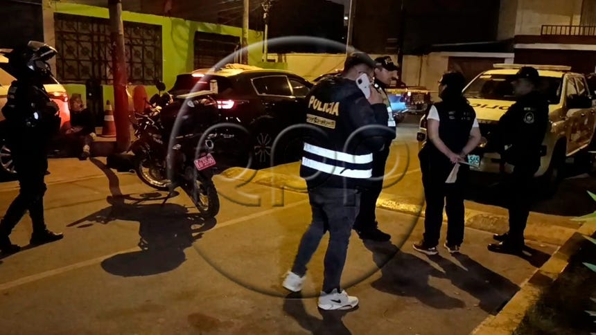 La PNP ya investiga el móvil del crimen.