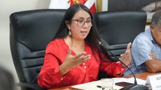 Ruth Luque rechazó propuesta para trasladar el LUM al Ministerio de Justicia