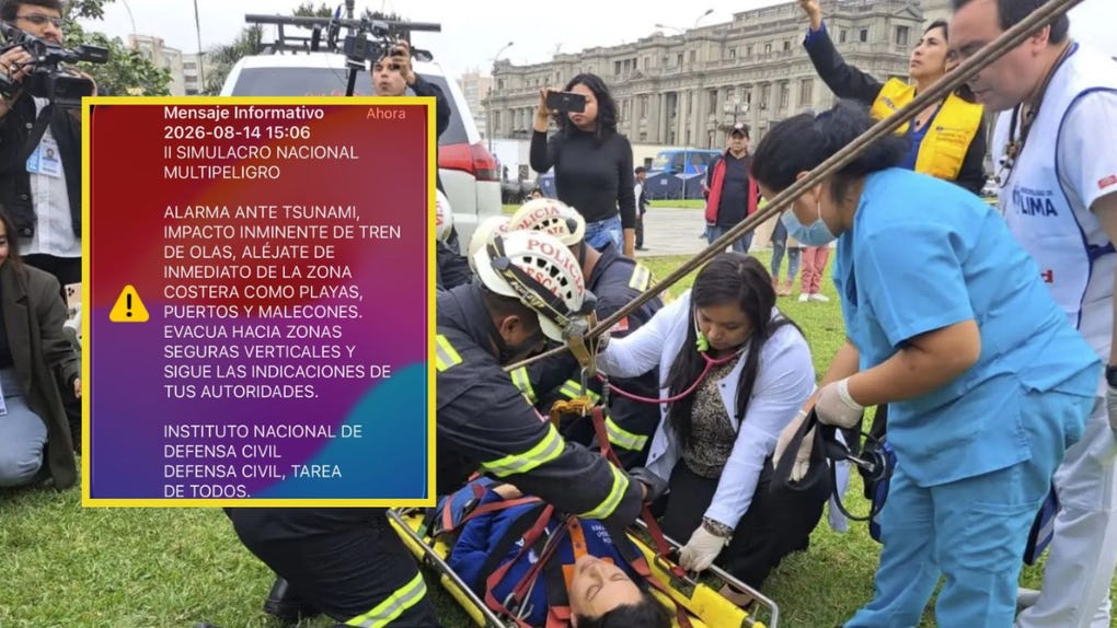 Simulacro Nacional Multipeligro se realizó este viernes 14 de agosto.