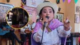 Cantante Soraya Nieto recibió botellazo en el rostro durante concierto en Ayacucho: agresor está prófugo