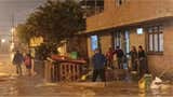Intensas lloviznas causan inundaciones y aniegos en varios distritos del sur de Lima