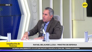 Ministro de Defensa dice que las Fuerzas Armadas ya no tendrán un “rol decorativo” en la lucha contra inseguridad