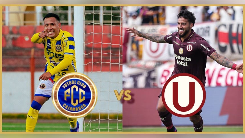 Universitario vs FC Cajamarca en vivo L1Max qué canal tv transmite fecha 5 Torneo Clausura 2026 gratis Partidos de hoy