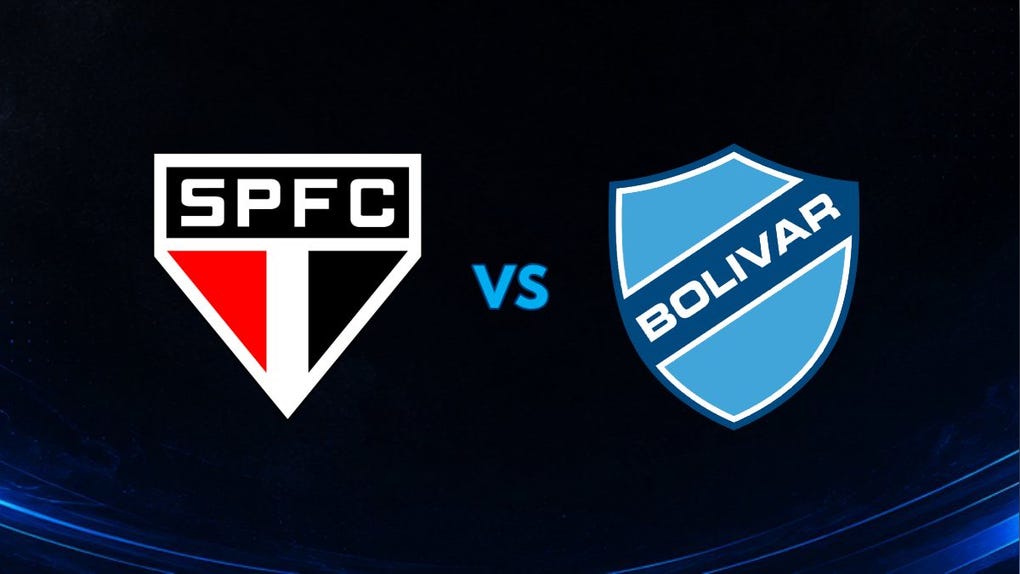 Guía TV, Sao Paulo vs Bolívar por la Sudamericana 2026.