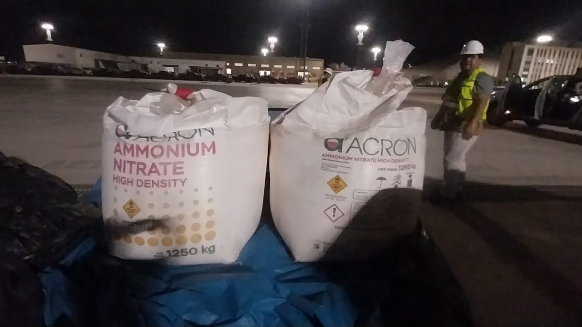 Incautan 2.5 toneladas de nitrato de amonio en el megapuerto de Chancay