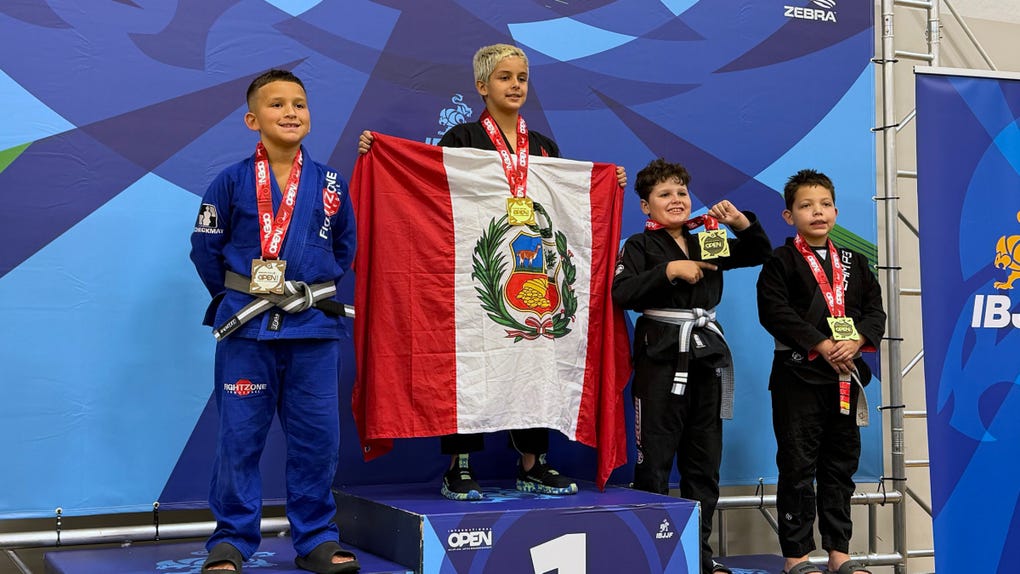 Caetano Bacigalupo continúa sumando éxitos internacionales en el jiu-jitsu.
