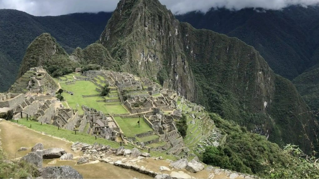 La ciudadela inca de Machu Picchu, en la región de Cusco.