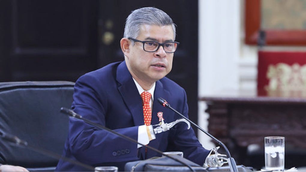 Luis Galarreta, presidente del Consejo de Ministros. 