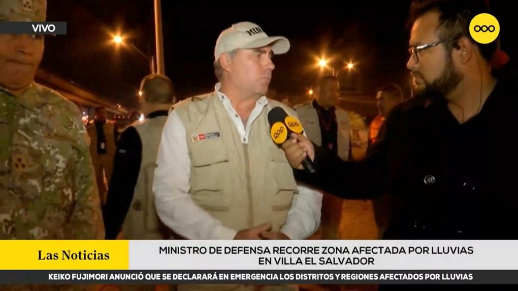 Rafael Belaúnde sobre inundaciones en VES: “Es inaudito que todos los años estemos en esta situación”