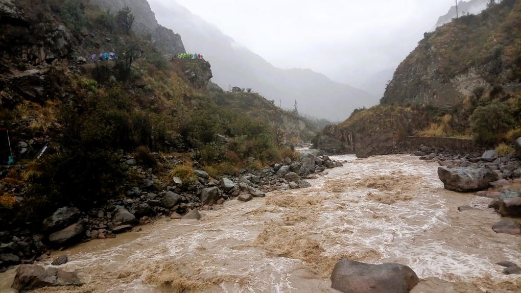 Cusco: Por deslizamientos suspenden temporalmente el acceso a la red de Caminos Inka de Machupicchu