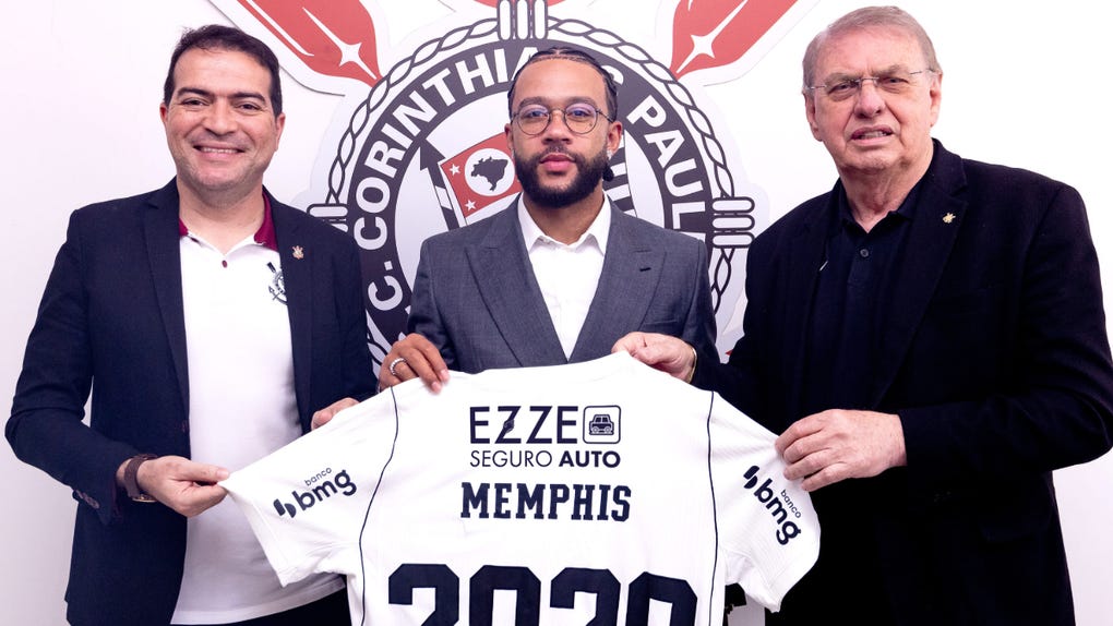 Depay seguirá en Corinthians por dos temporadas más.