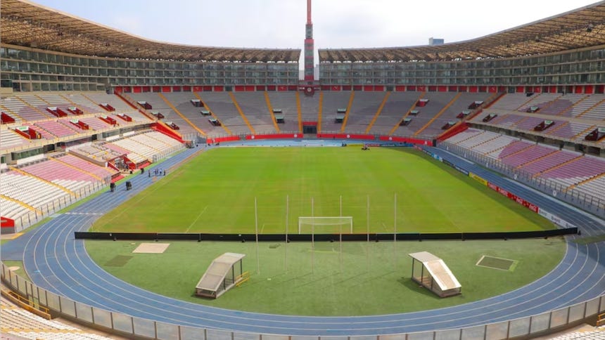 El Estadio Nacional ha recibido tan solo dos partidos este 2026.