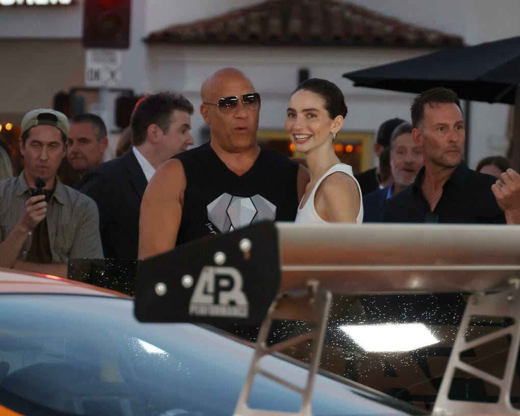 Entre los asistentes estuvo Vin Diesel (Dominick Toretto) y Meadow Walker, hija del fallecido Paul Walker.