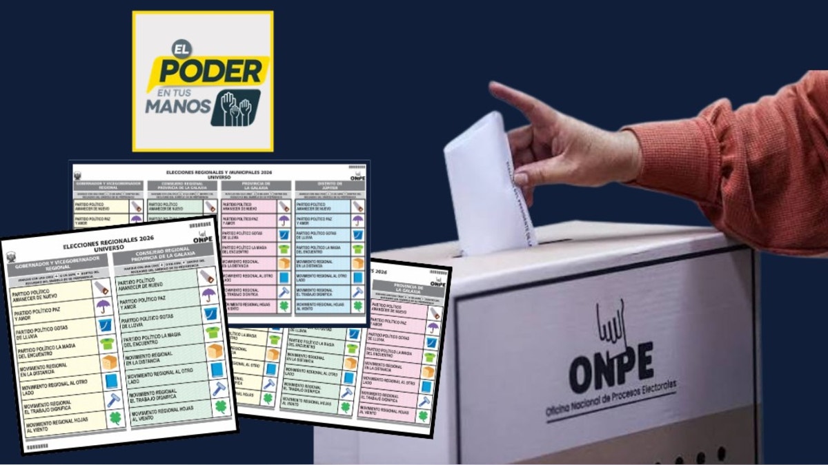 ONPE sorteará el orden de los partidos en la cédula: ¿por qué no será igual en todo el país?