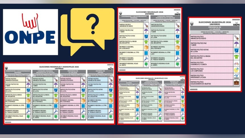 ¿Cambia tu cédula de votación? Conoce el diseño que te tocará este 4 de octubre, según la ONPE
