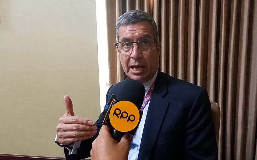 Sergio Espinoza, superintendente de la SBS