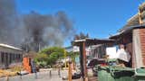 Arequipa: pacientes y personal médico fueron evacuados tras incendio en almacén del Hospital Honorio Delgado
