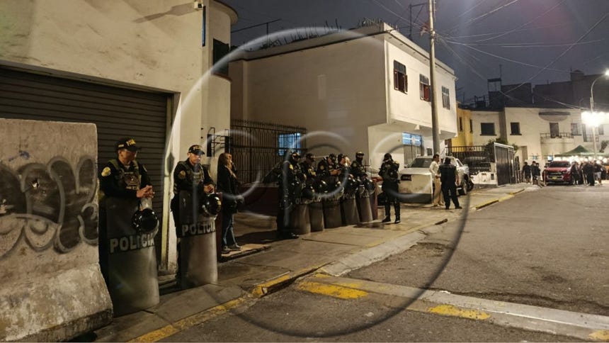 Durante el megaoperativo, se allanaron 12 inmuebles.