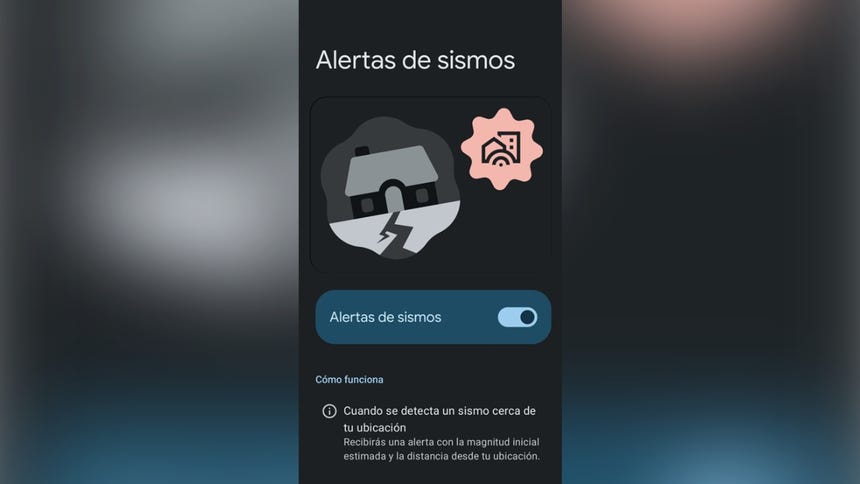 Cómo activar alerta de sismo de Google
