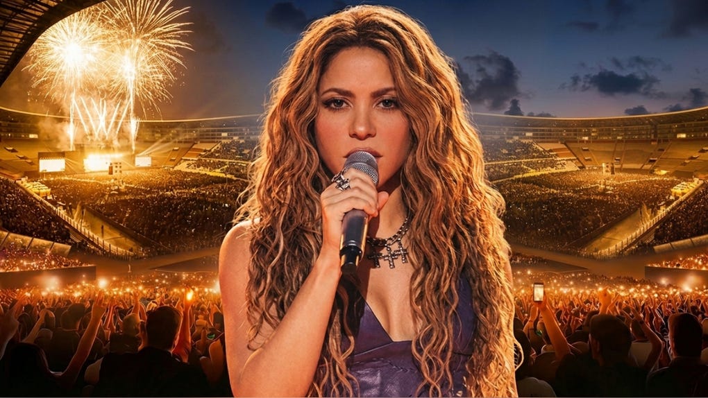 Shakira alista su residencia de conciertos en España.