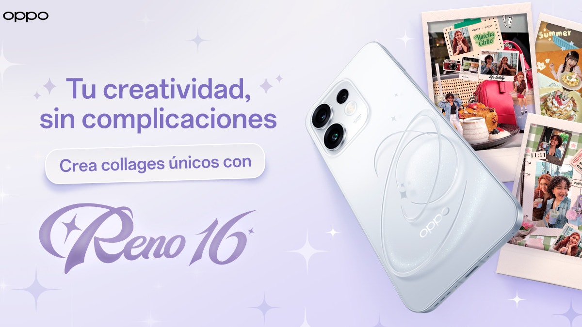 OPPO Reno16: el celular pensado para quienes viven creando contenido
