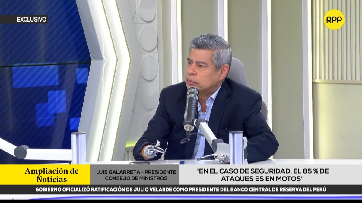 Luis Galarreta dice que “se puede haber cometido un error” al haber respaldado ley que impide remover al comandante de la PNP