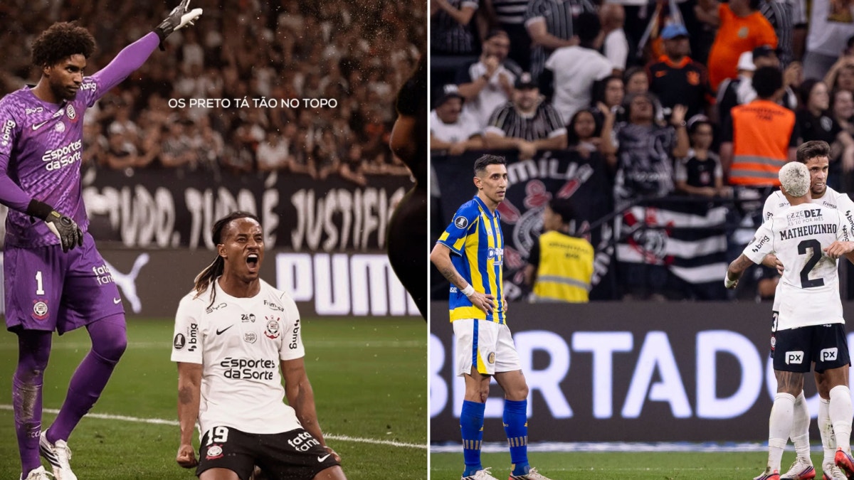 Con André Carrillo: así fue el festejo de Corinthians tras eliminar a Rosario Central y clasificar a cuartos de Libertadores 2026
