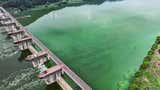 El río Nakdong se tiñe de verde: concentración de algas produce insólito efecto en afluente surcoreano [FOTOS]