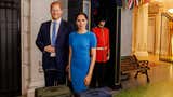 Museo Madame Tussauds coloca maletas junto a las figuras de Harry y Meghan por su regreso a Reino Unido
