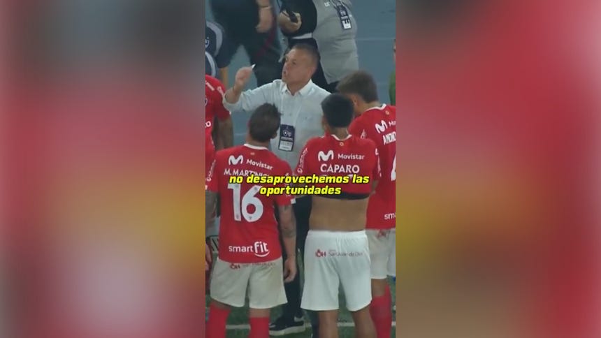 Así fue la palabra de Horacio Melgarejo a sus jugadores en Melgar.