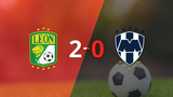 Liga MX: León dominó a CF Monterrey con un 2-0 en un partido electrizante
