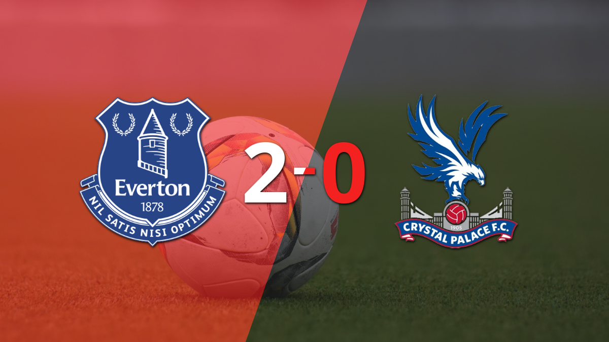 Premier League: Everton le ganó con claridad a Crystal Palace por 2 a 0 en el arranque del torneo
