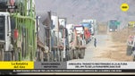 Arequipa: restringen el tránsito en el km 711 de la Panamericana Sur