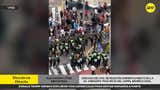 Colectiveros se enfrentaron a policías tras implementación de carril bidireccional del Corredor Azul en la av. Arequipa [VIDEO]