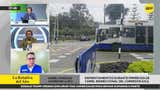 ATU sobre piloto de carril bidireccional del Corredor Azul: 