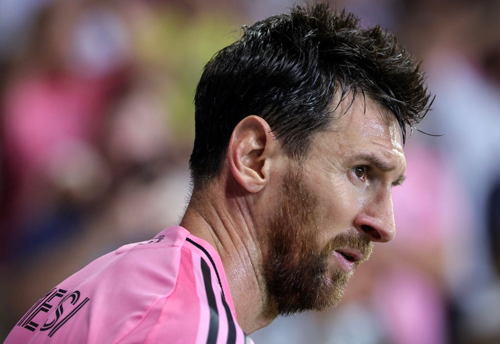 El Inter Miami presionó para reabrir el partido y Messi recortó en el 82 al definir con la zurda en un mano a mano con el portero tras un pase vertical de Rodrigo De Paul