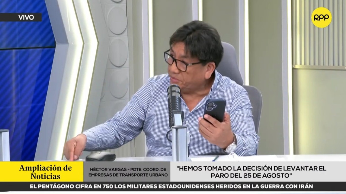Dirigente de transportistas señala que han desistido de paro convocado para este martes tras anuncio de reunión con el MTC
