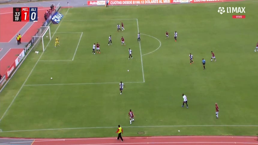 Cristian Bordacahar marcó el primer tanto en el 'León del Sur'.