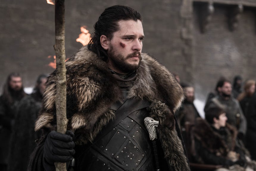 Kit Harington interpretó a Jon Snow en la serie 'Juego de Tronos'.