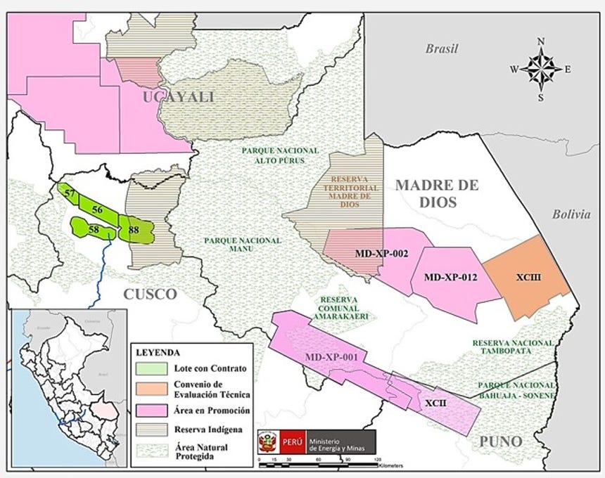 Gas natural en Candamo: así busca el Gobierno entrar a un área protegida ante reservas que se agotan en 13 años