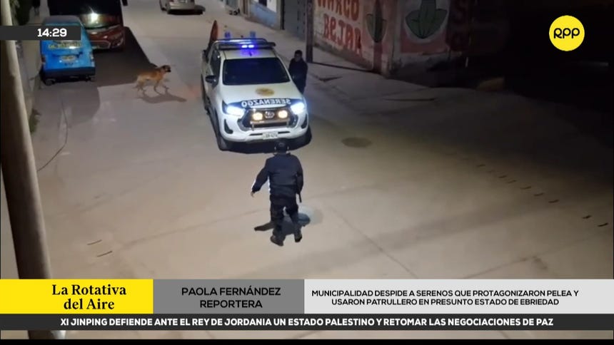 Cusco: serenos son despedidos por pelear en la calle en presunto estado de ebriedad