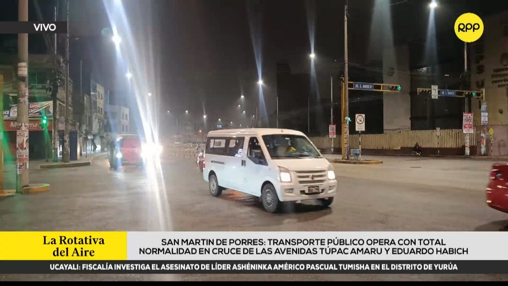 Transporte público circula con regularidad tras levantamiento del paro convocado tras ataques de extorsionadores