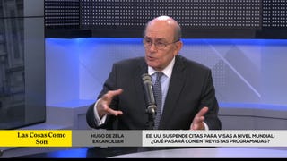 Hugo de Zela sobre suspensión de visas en EE. UU.: 