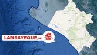 Un sismo de magnitud 4.4 remeció Chiclayo esta noche